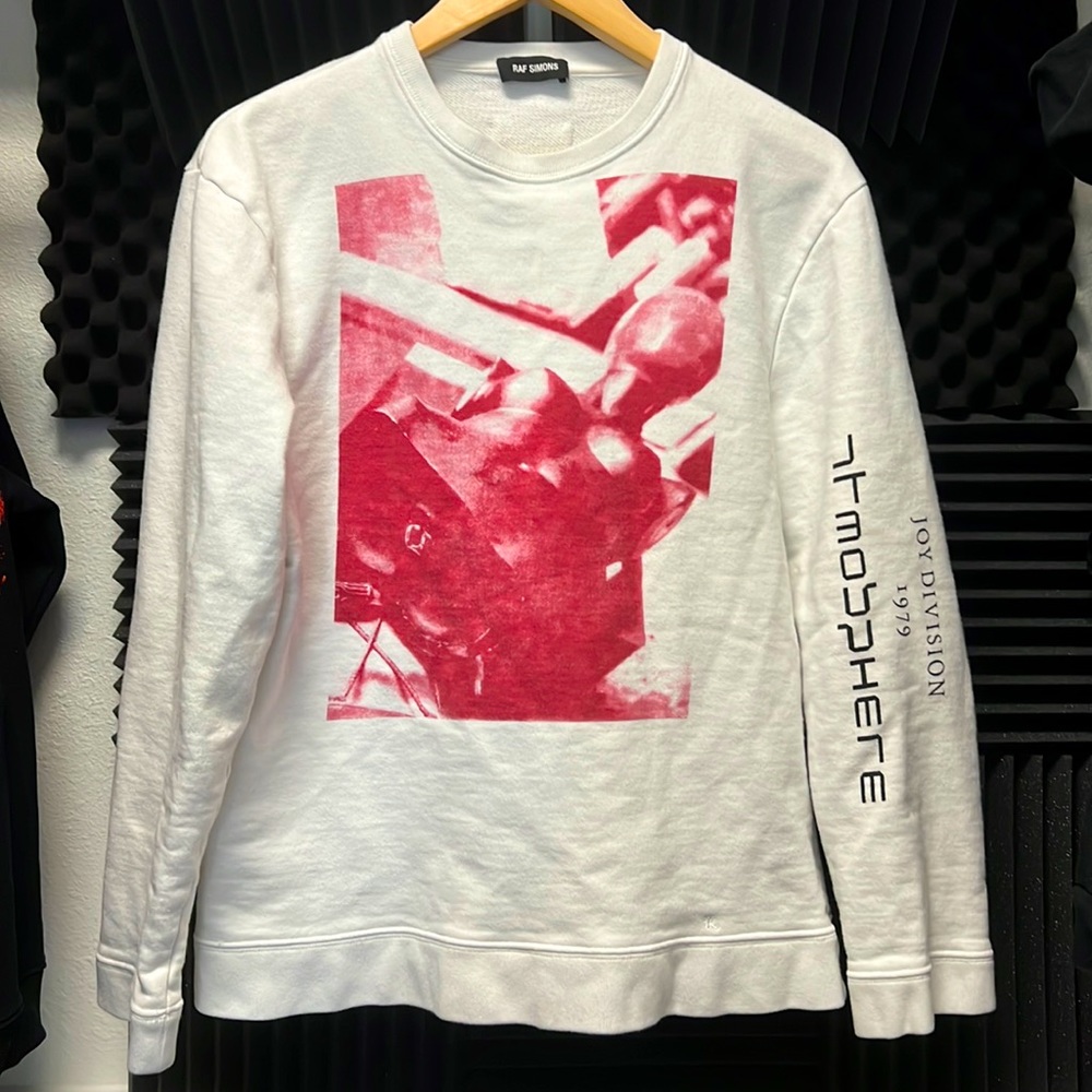 Rare Raf Simons Joy Divizn long sleeve crew neck